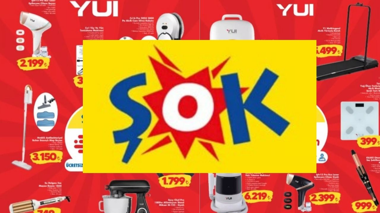 ŞOK Market’te YUI cam silme robotu ve dikey süpürge fırsatı
