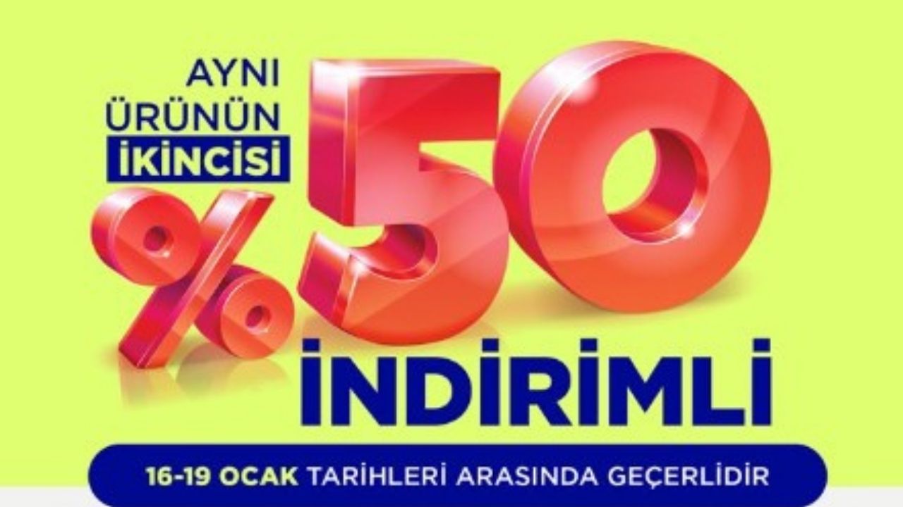 Mutfak alışverişinde BİM fırsatı! Aynı ürünün ikincisi yarı fiyatına